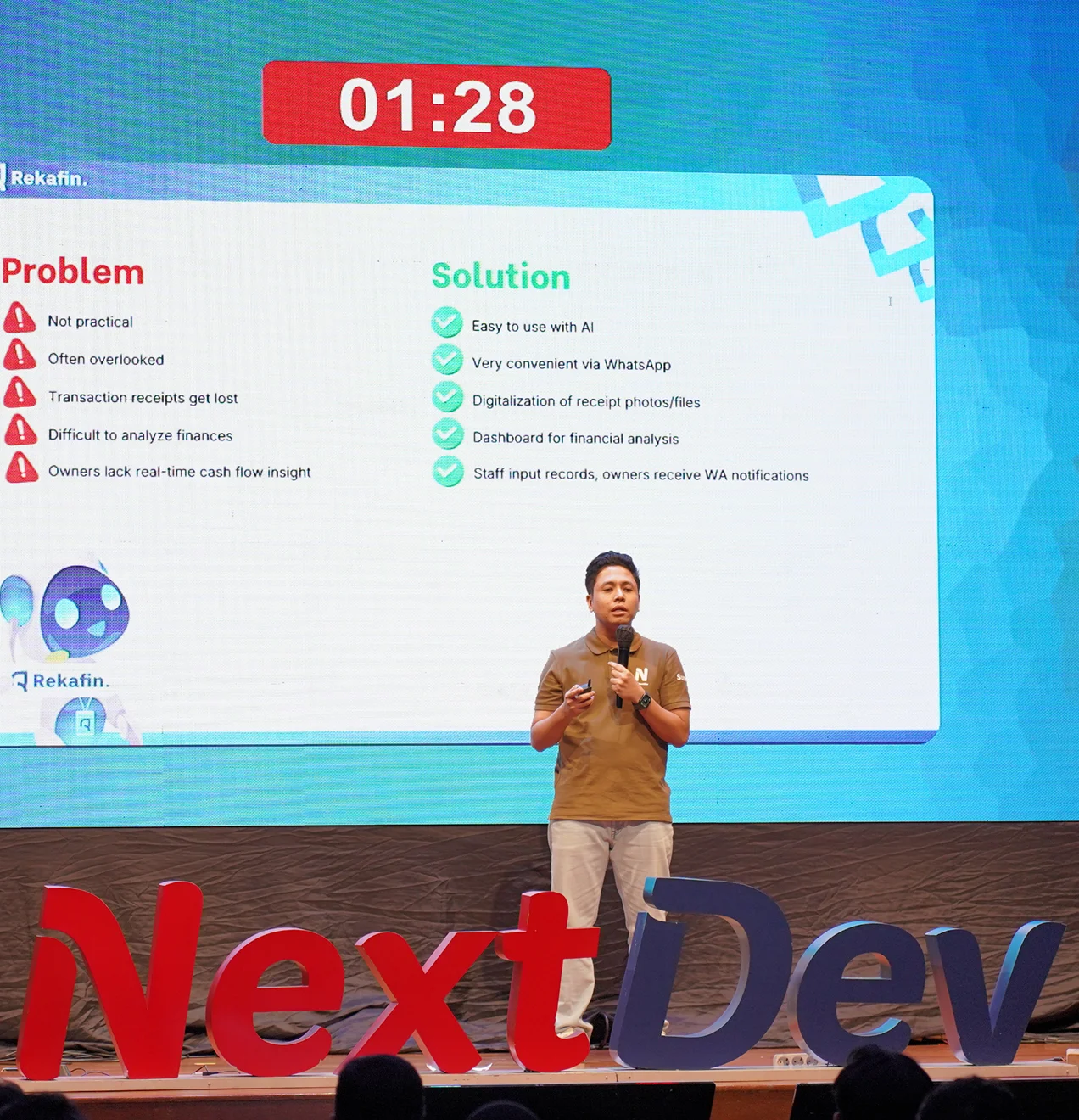 Rekafin - Finalis NextDev 11th Summit Jakarta by Telkomsel